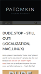 Mobile Screenshot of patomkin.com
